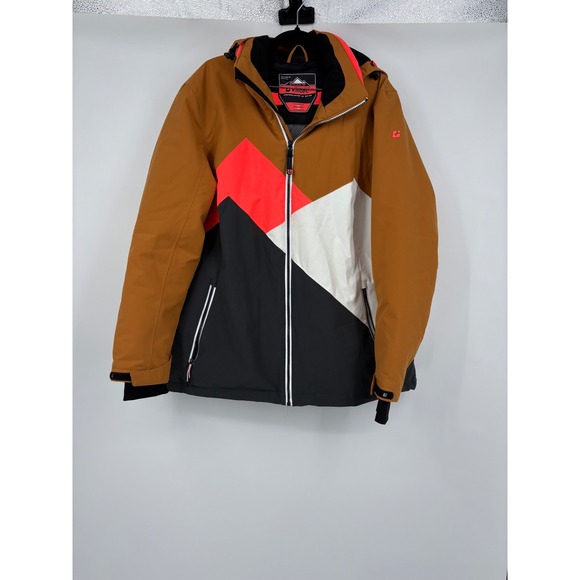 Killtec Women's Waterproof Breathable Windproof Ski Jacket Brown 16 / large - Picture 2 of 13